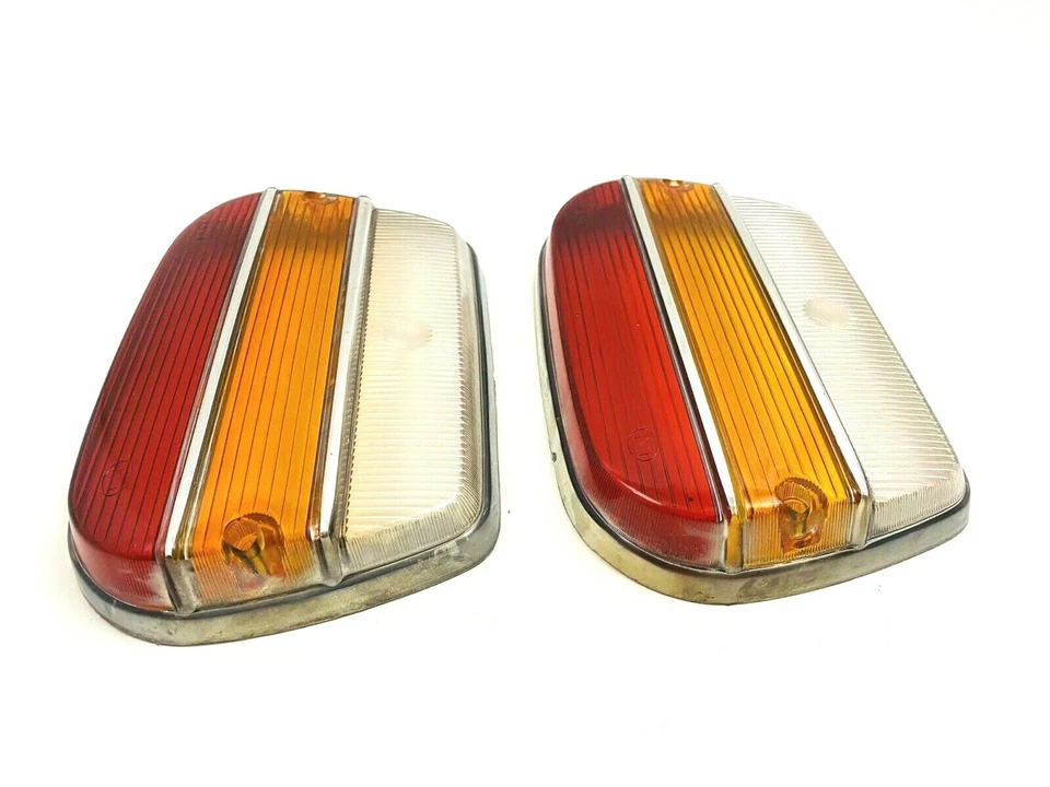 Juego de lentes de luz trasera izquierda y derecha Fiat 1500 ¡NUEVO!!!! #188AB Foto 4 de 4