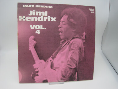 LP - JIMI HENDRIX - VOLUME 4 RARE HENDRIX  (SM 3535)