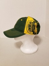 Cabela's Green Yellow Adjustable Baseball Cap Hat Adult Small Youth Noble Wear