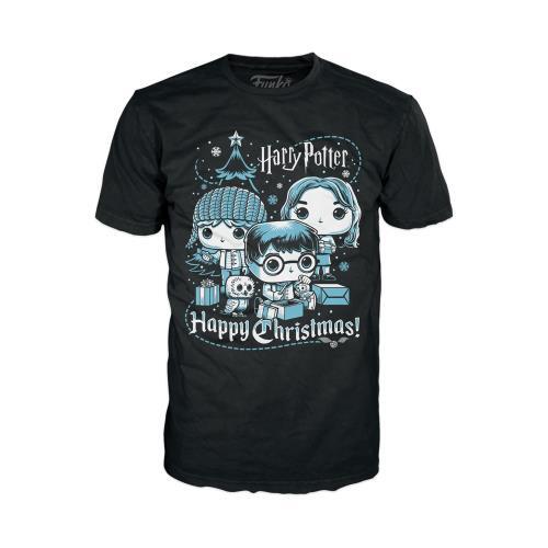 ALTRA MAGLIETTA IN SCATOLA FUNKO: HARRY POTTER HOLIDAY RON HERMIONE HARRY XL (T shirt)