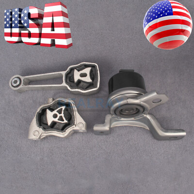 Engine Mount Rear Front Upper Set For Land Rover LR2 3.2 2008-2012 OEM Quality