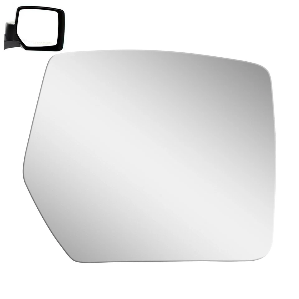 Mirror Glass Replace For 2007-2013 Jeep Patriot Liberty Passenger RH Side Convex - Image 3 of 4