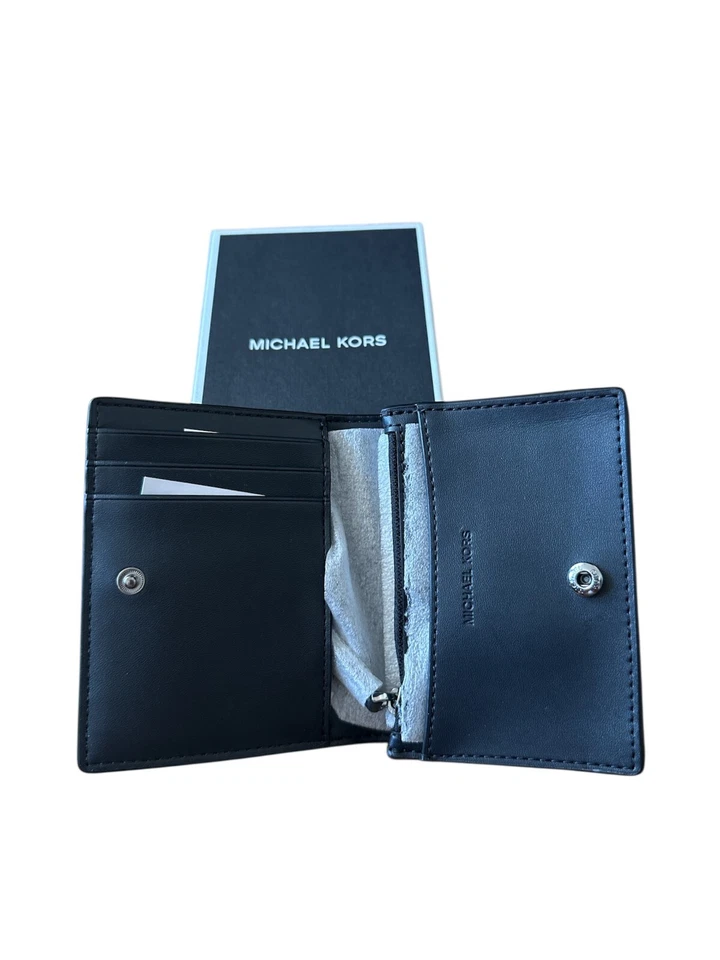 Michael Kors MK Geldbörse Jet Set Cooper, blau oder schwarz, NEU in Geschenkbox - Bild 3 von 4