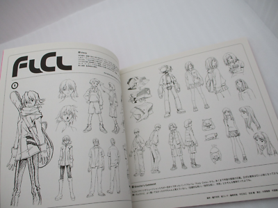 flclsm FLCL Design Works Japan import FLCL Art and Text Book