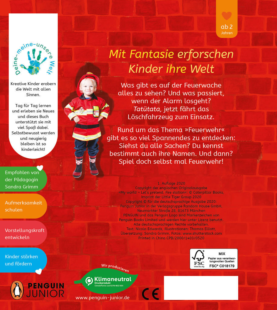 Thumbnail - Deine-meine-unsere Welt - Komm, Wir Spielen Feuerwehr | Nicola Edwards