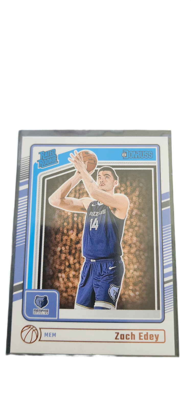 Zach Edey Rated Rookie 2024-25 Donruss Basketball #239