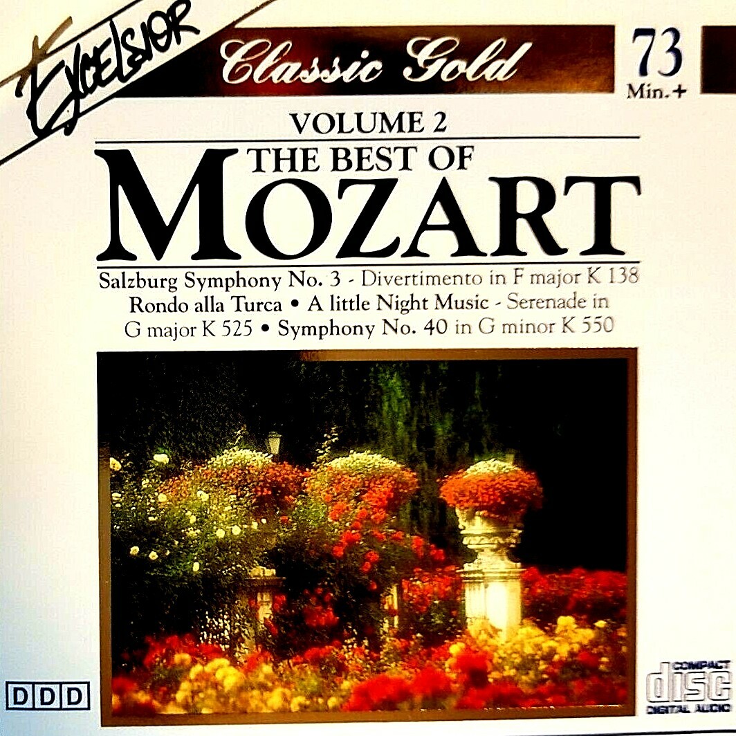 Maestro Nobile Vol. 2［CD］ Best Of Mozart - Volume 2 - ( CD - Classic Gold - Excelsior