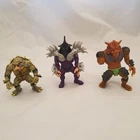 Vtg TMNT 2 Secret Of The Ooze Action Figure 1991 TOKKA & RAHZAR Super Shredder