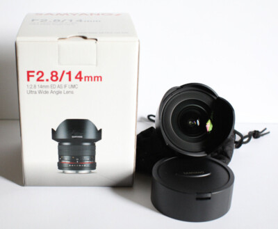 Samyang 14mm f2.8 ED AS IF UMC Ultra Wide Angle Lens for Canon EF