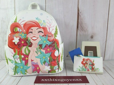 Disney Danielle Nicole Ariel Floral Mini Backpack & Card Holder Danielle Nicole Disney The Little Mermaid Ariel Floral Mini  main image 3