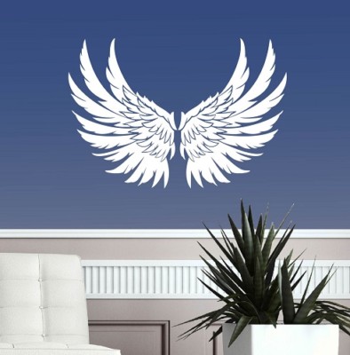 Vinyl Decal Angel Wings or Eagle Bird Wings Any Room Decor Wall Sticker ...