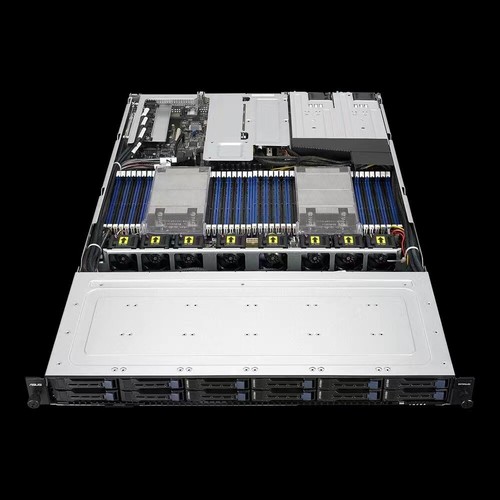 ASUS RS700A-E9-RS12 AMD EPYC platform with 12 2.5" storage bays2x EPYC 7502 CPU
