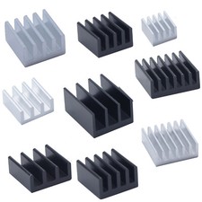 Mini Anodized Aluminium Heatsink Cooling Heat Sink ALL SIZE Width 9mm-14mm