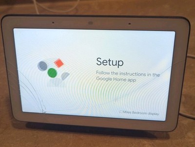 Google Nest Hub H1A Smart Home Display 7” 1st Gen NO POWER CORD