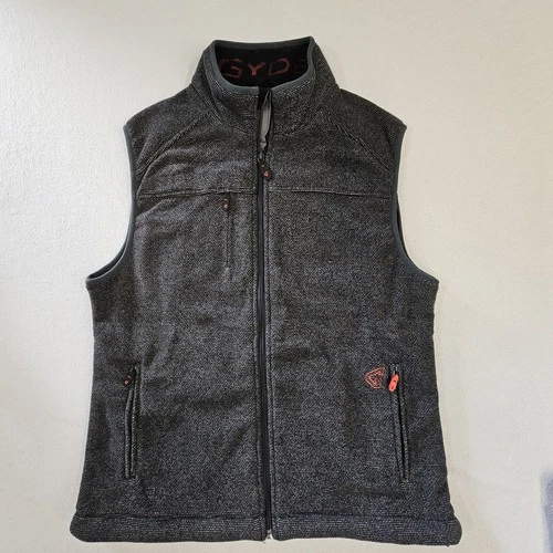 Gerbing Gyde Men's 7V Heated Torrid Softshell Vest Black Gray Size M NO BATTERY - product listing photo