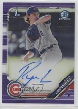 2019 Bowman Draft Chrome Pick Purple Refractor /250 Ryan Jensen #CDA-RJ Auto 4l3
