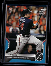Adam Duvall - 2021 MLB Topps Now #1012 Blue 29/49 Parallel Atlanta Braves