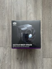 Cooler Master MasterAir MA624 Stealth CPU Air Cooler Dual Tower BRAND NEW SEALED