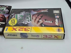 NFL Quarterback Club (Sega 32X, 1995) Complete CIB