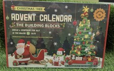 Advent Calendar Christmas Tree Building Blocks 572 pcs 24 Days Sealed