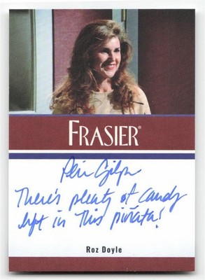 Frasier Premiere Edition  Peri Gilpin as Roz Inscription Autograph (C)
