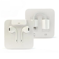 Apple Lightning Earpods with 3.5mm Headphone Adapter OEM Earbuds iPhone 7 8 8 X