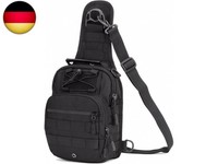 Huntvp Brusttasche Schultertasche Chest Pack Slingrucksack Molle Crossbody Bag
