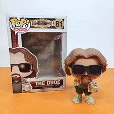 FUNKO POP The Big Lebowski THE DUDE #81 Vinyl w/ BOX GREAT CONDITION