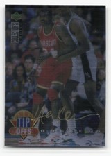 1994-95 Collector's Choice #175 Hakeem Olajuwon Gold Signature