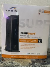 ARRIS SURFboard SBG8300 DOCSIS 3.1 Gigabit Cable Modem & AC2350 Dual Band Wi-Fi