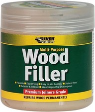 Everbuild Multi-Purpose Wood Filler, Light Oak, 250 ml