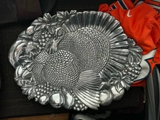 Fitz and Floyd Turkey Serving Platter Tray Large 219 1/2 By 15 New