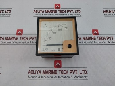 SHANGHAI YITAI F96-ACB Analog Ammeter 0-200A