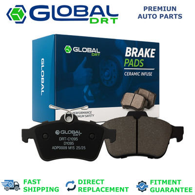 4x Rear CERAMIC Brake Pad D1095 Fit VOLVO S40 2005-2011 2.0L L4 2.4L 2.5L L5