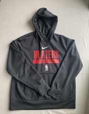 Portland Trailblazers Nike 2022 Pullover Warm Up Hoodie Sz M