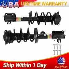 Pair Front L-R Quick Complete Strut-Coil Spring For 2015-2021 Jeep Renegade AWD