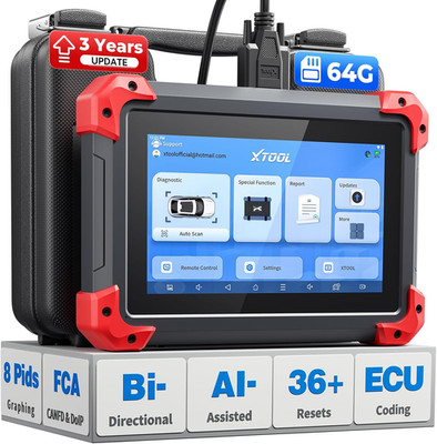 2026 XTOOL D7 V2.0 Bi-directional OBD2 Scanner Full System Auto Diagnostic Tool