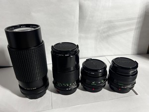 Canon FD Lens Set | eBay