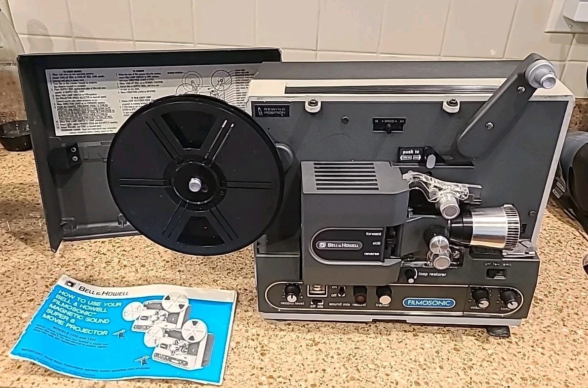 Bell Howell Filmosonic In Vintage Movie Projectors & Screens for