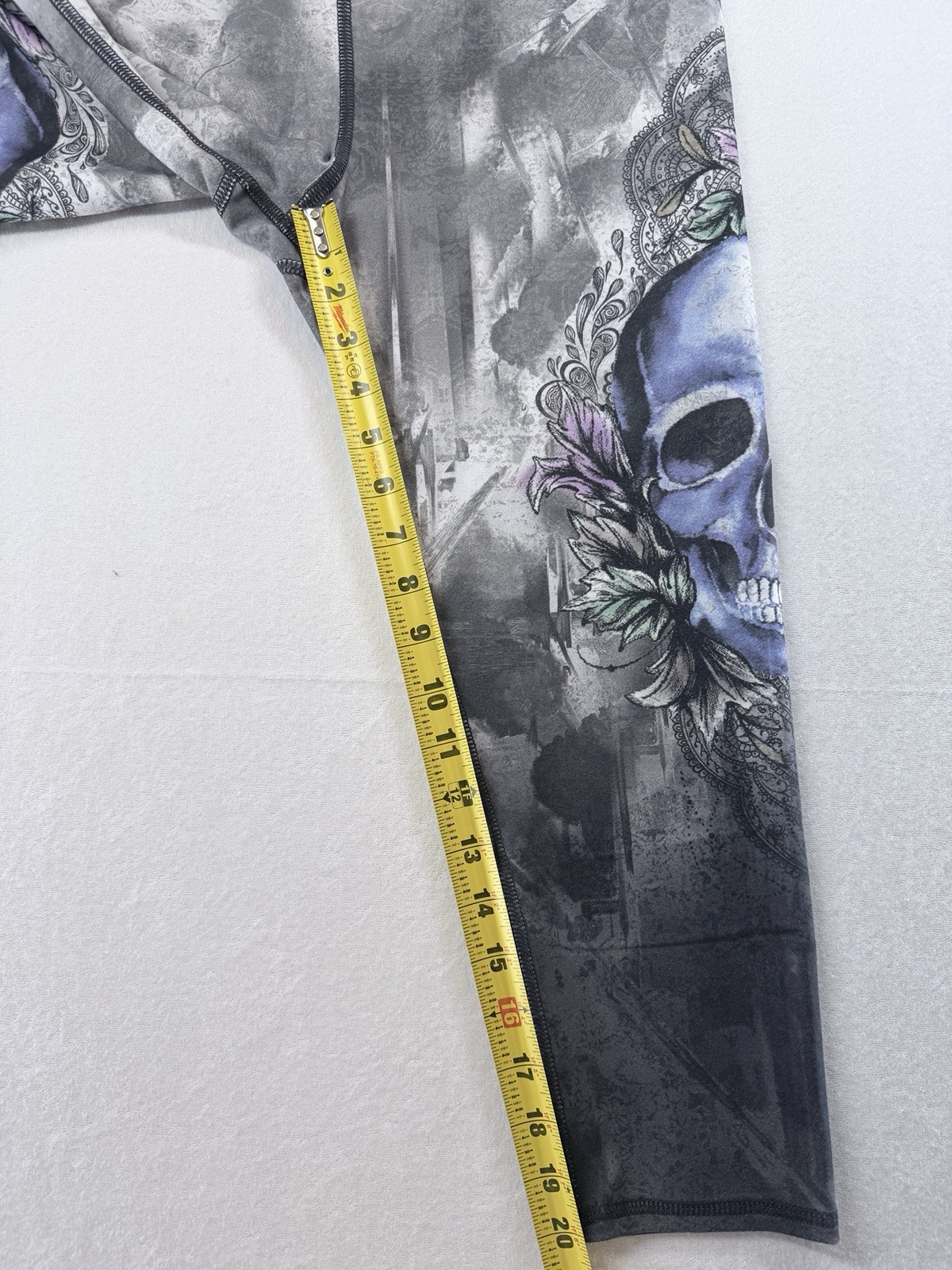 Evolution & Creation Activewear Skull Print Yoga … - image 11