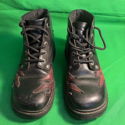Harley-Davidson Black Leather Boots with Red Laces Harley-Davidson Men main image 2