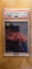 2025 Topps Chrome Star Wars Galaxy 85 Until Our Last Breath Refractor - Leia