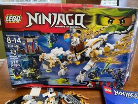 LEGO NINJAGO: Master Wu Dragon (70734)  W/ Box & Manuals  incomplete - READ