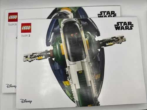 NEW LEGO Star Wars UCS 75409-1 Jango Fett’s Firespray Starship Instructions Only