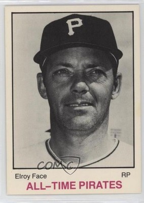 1983 TCMA All-Time Pittsburgh Pirates White Back Roy Face El (Portrait) #11 05v0