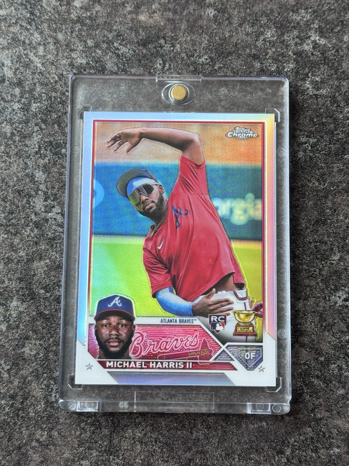 2023 Topps Chrome Michael Harris II Image Variation SP Refractor RC #79 Braves
