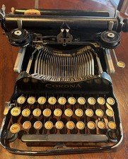 Antique RARE 1917 Corona No. 3 Folding Portable Typewriter NICE Tested Working thumbnail