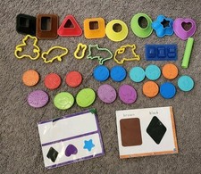 Playdoh Lot Of Shapes Animals Cutters Stamps ...