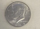 1- 1969 Kennedy half dollar Silver Coin
