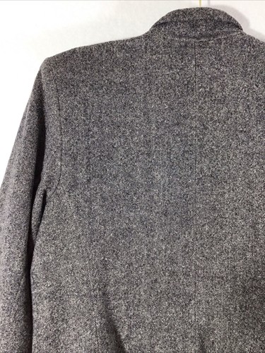 Vintage Pendleton Blazer Jacket Women's 12 Gray 100% Wool Made in USA - Picture 11 of 19